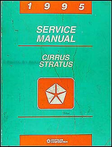 1995 cirrus stratus service - 1995,