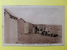 cpa 17 - ÎLE de RÉ - LE BOIS PLAGE en RÉ - La PLAGE Cabines