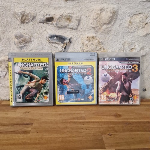 Lot uncharted 3 ps3 - uncharted,