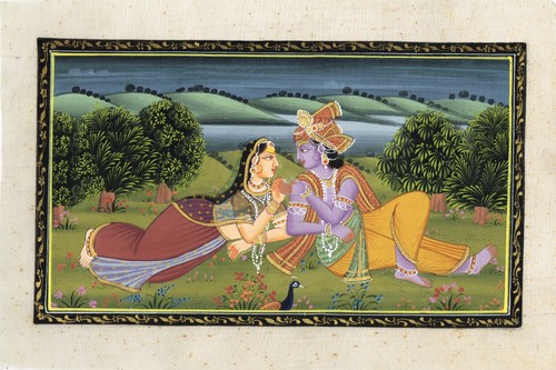 Religieux peinture radha - peinture,