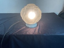 Lampe à poser ou Lustre Suspension ,applique Art Déco Vasque Globe dlg Muller…..