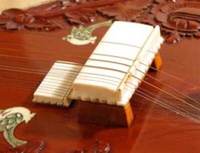 Professionnel Fait Main Crème Couleur Pont Lot Pour Sitar Musical Instrument