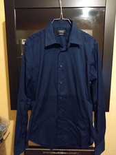 Chemise Homme Zara Men Super slim fit Taille M ( 38) Bleue Nuit