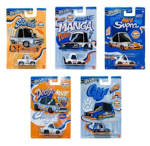 Hot wheels tooned gulf - gulf, série