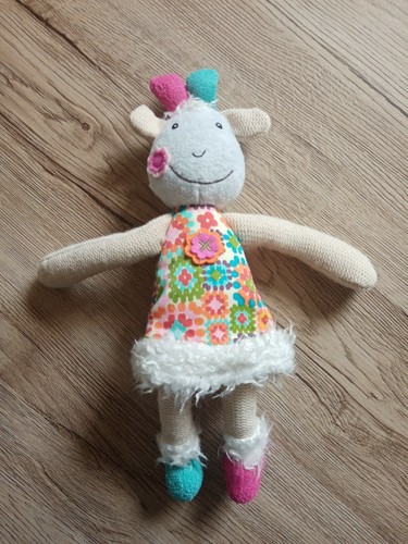 Doudou peluche ebulobo chevre - doudou,