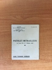 Pistolet mitrailleur mm - 9,