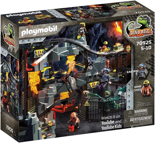 Playmobil dinosaure mine jeu - dinosaure,