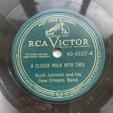 78 RPM  Bunk Johnson - A