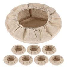  Lot de 8 torchons ronds pour