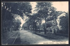 CPA Basse-Yutz, Rue Nationale