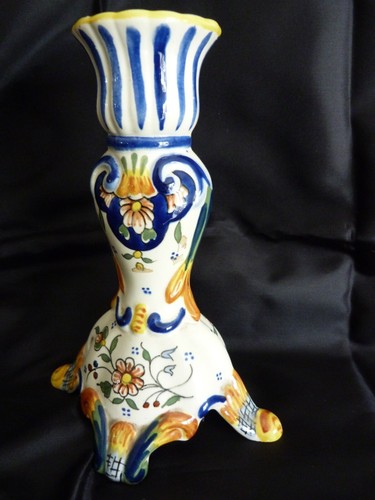 Bougeoir flambeau decors main - bougeoir,