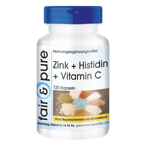 Zinc histidine vitamine c - zinc,