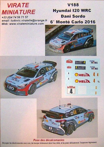 V188 hyundai i20 wrc - v188,