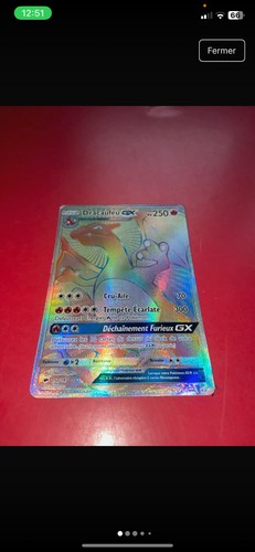 Carte pokémon dracaufeu - carte,