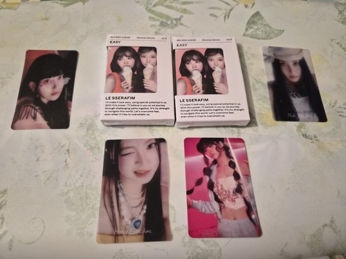 Mini albums photocards kpop - mini,