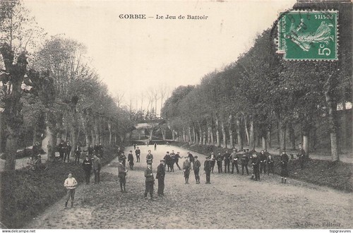 Corbie jeu du - corbie, battoir