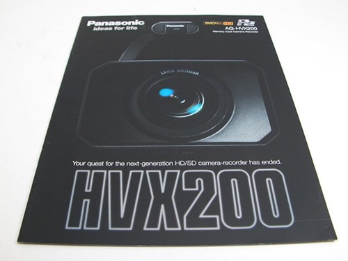 Panasonic hvx200 camera - camera, sales
