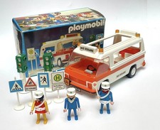 Playmobil 3521 Bus scolaire School bus 1982 complet + boîte
