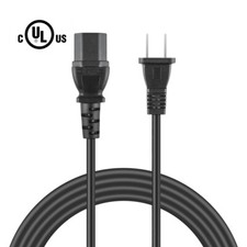 6.6FT UL AC Power Cable Cord