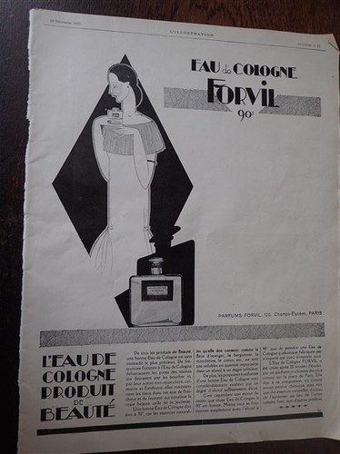 Eau cologne forvil ansart - forvil, +