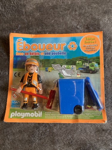 Personnage geobra éboueur - personnage,