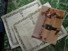 DIP415 - 2 DIPLOMES MEDAILLE