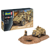 HUMBER MK.II KIT 1:76 Revell Kit Mezzi Militari Nouveau modèle