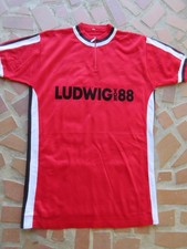 MAILLOT CYCLISTE LUDWIG VON 88 VINTAGE SMS SANTINI SHIRT 6 XL