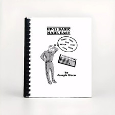 HP 71b Made easy for for