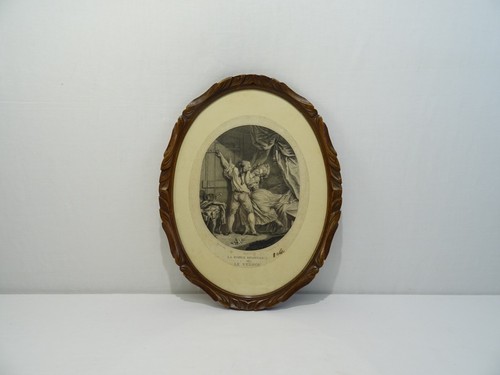 Ancienne gravure fragonard - ancienne,