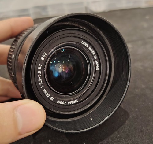 Sigma 50mm 5 6 dc - 18-50mm, f/3.5-5.6