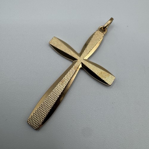 Croix vintage plaqué or - vintage,