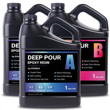 Deep pour clear epoxy - pour,