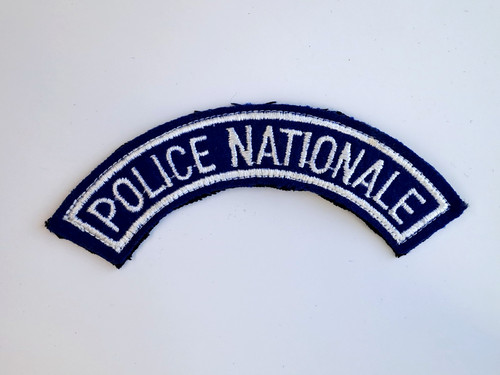 018574 patch police nationale