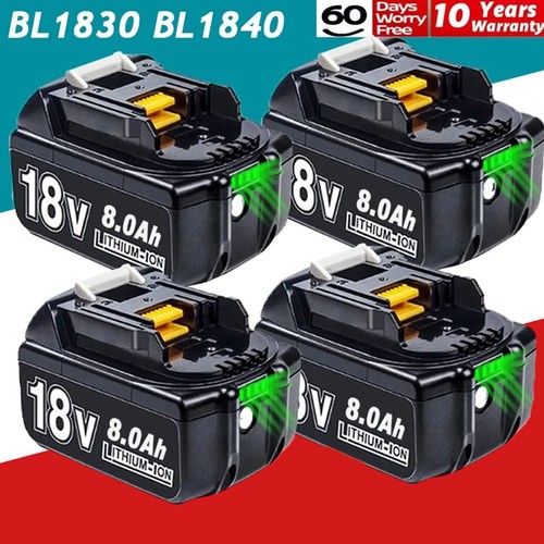 Batterie pour makita 18v - 1~4x,