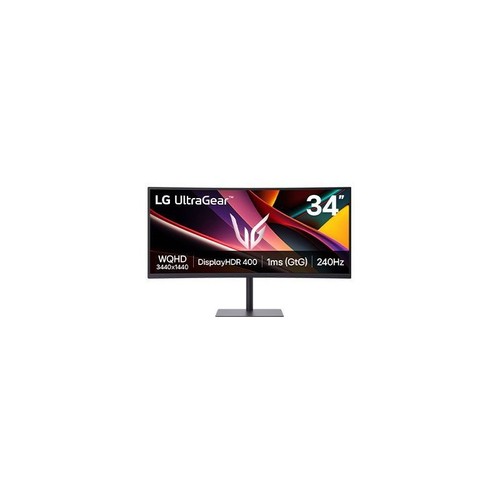 Ecran gamer incurvé lg - incurvé,