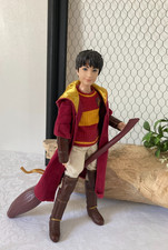 825⚜️ Poupée Figurine Harry Potter et Son Balai Quidditch Mattel Hauteur 27 Cm