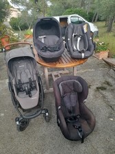 Bebeconfort  Poussette Bébé Combinée 3 en 1 Avec Nacelle et 2 Siège-Auto 