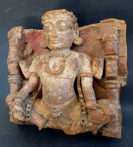 Ancien panneau char bois - ancien,