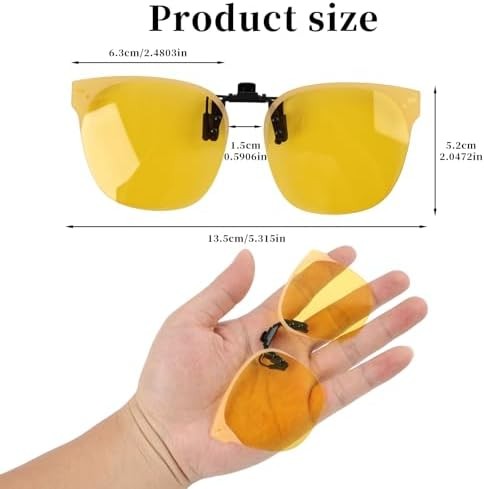 Clip lunettes conduite nuit - conduite,