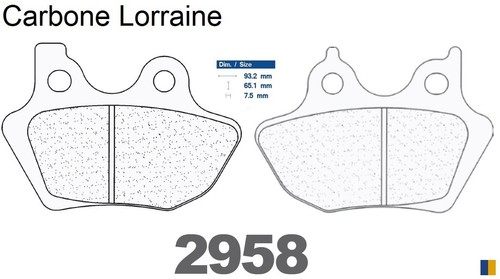 Plaquettes carbone lorraine - carbone, de