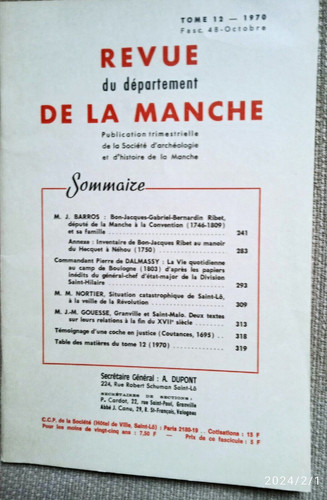 Revue département la - revue,