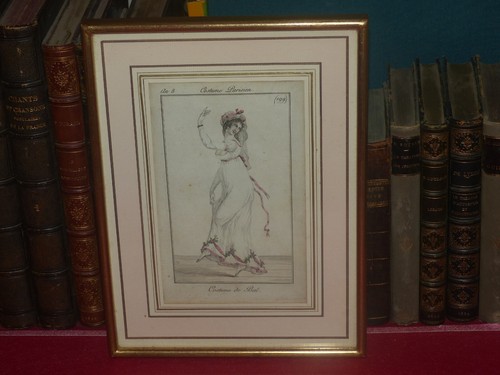 Gravure ancienne journal des - ancienne, /