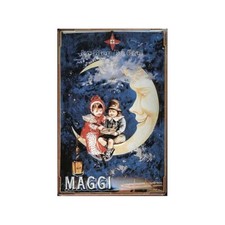 Plaque métal publicitaire