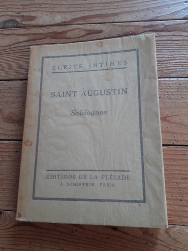 Soliloques saint augustin - saint,
