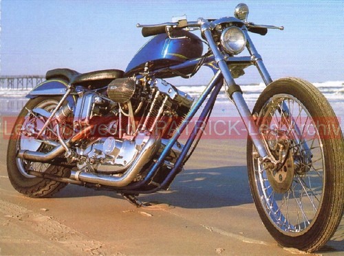 Harley davidson custom chopper - harley-davidson,