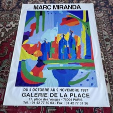 Marc MIRANDA Affiche Galerie