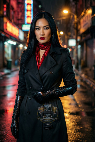 Sexy thai femme fatale - sexy, sleek
