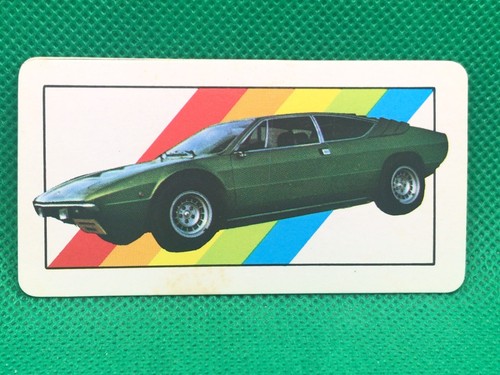 Lamborghini urraco 3inch card - lamborghini,