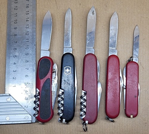 Lot couteaux suisse - lot, 5